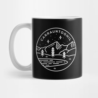 Carrauntoohil Ireland Emblem - Black Mug